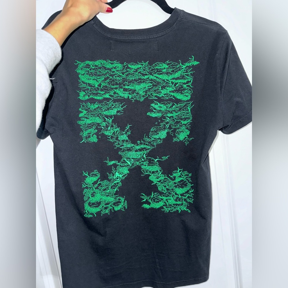 Off-White Tree Embroidered Tshirt - image 3
